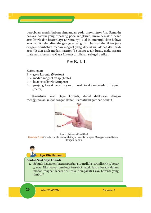 Soal Magnet Kelas 9